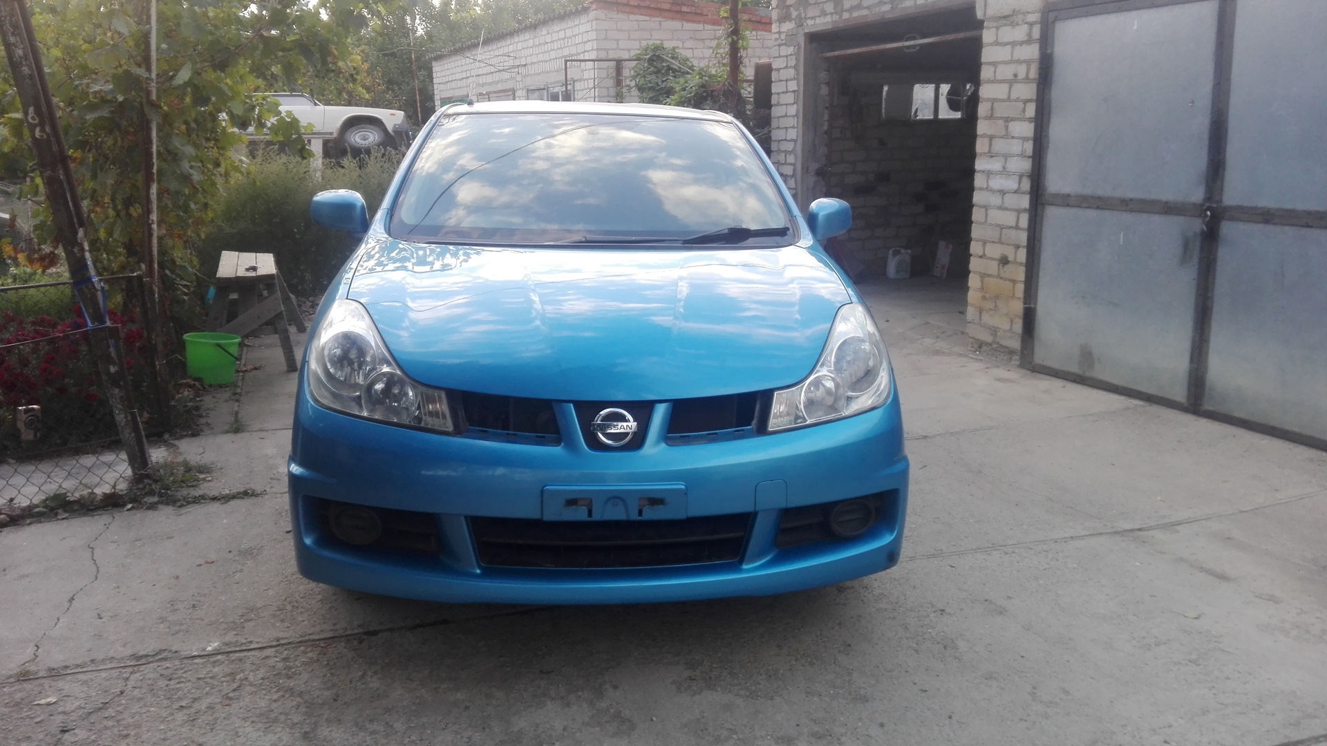 Бампер от Аэро — Nissan Wingroad (Y12), 1,5 л, 2006 года | своими ...