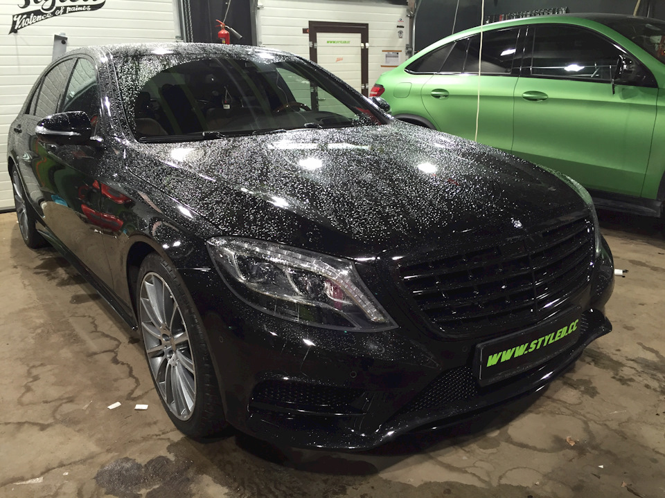Антихром Mercedes-Benz S-Class — Styled Studio на DRIVE2