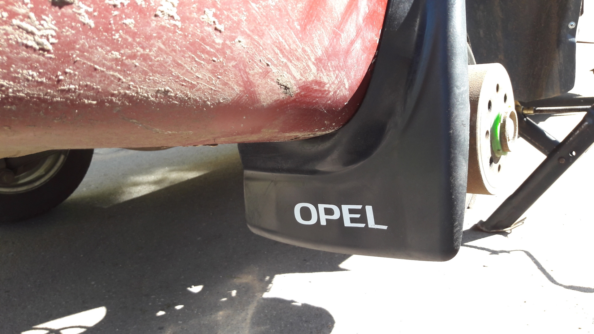 Брызговики. — Opel Vectra B, 1,6 л., 1997 года | тюнинг | DRIVE2