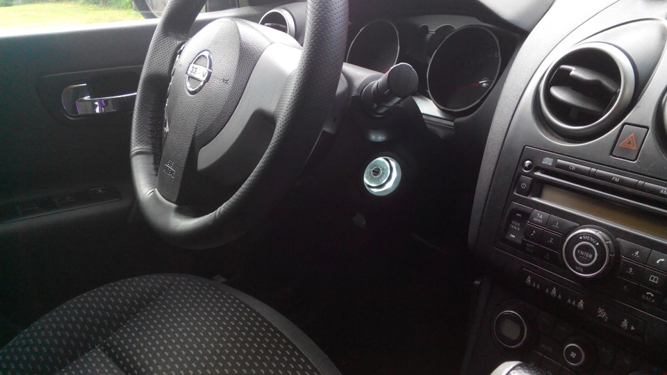 Подсветка замка зажигания — Nissan Qashqai (1G), 2 л, 2007 года ...
