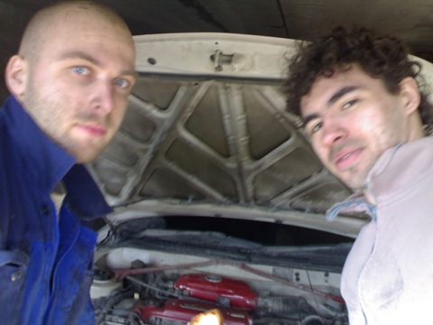 clutch replacement photo report continued - Toyota Celica 20 L 1998