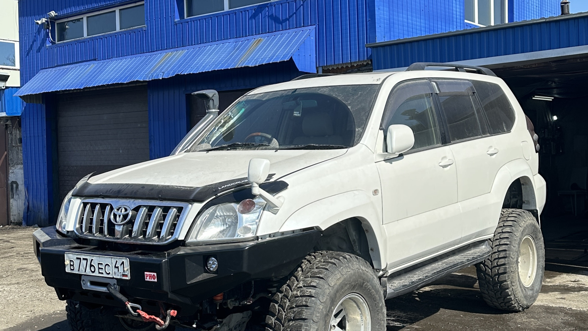 Toyota Land Cruiser Prado 120-series 3.4 бензиновый 2004 | Kamchatka на  DRIVE2