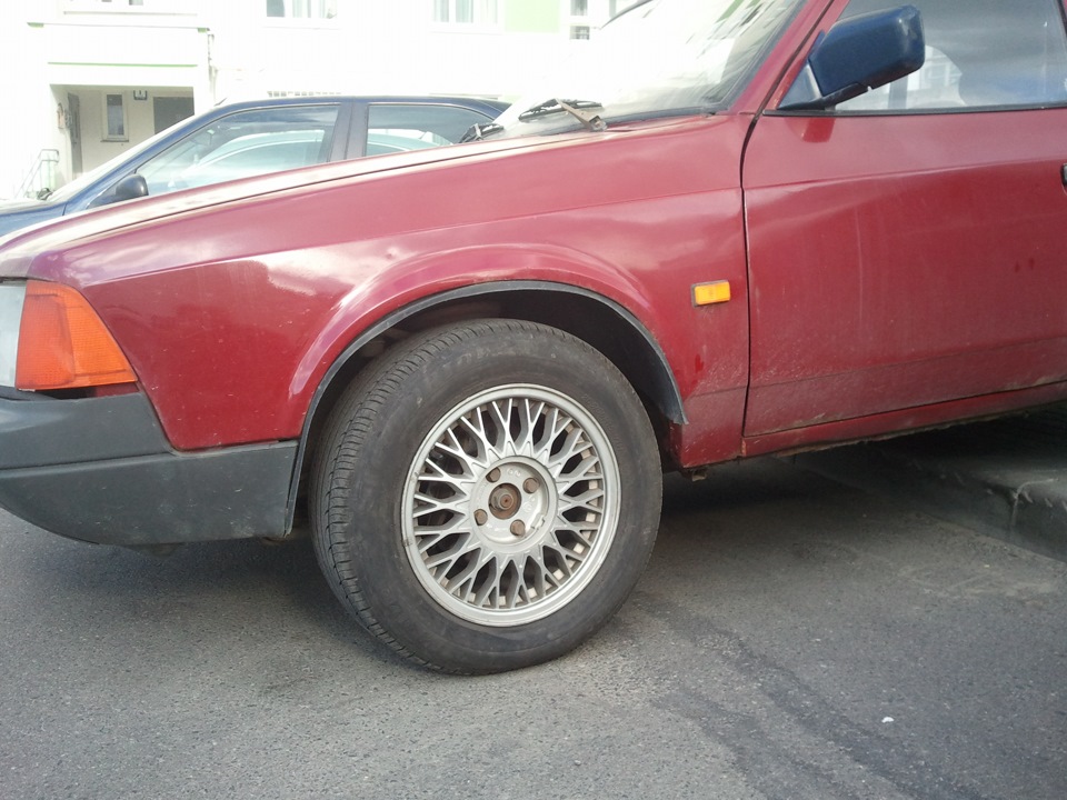 Лапти — Москвич 2141, 2 л, 1990 года | колёсные диски | DRIVE2
