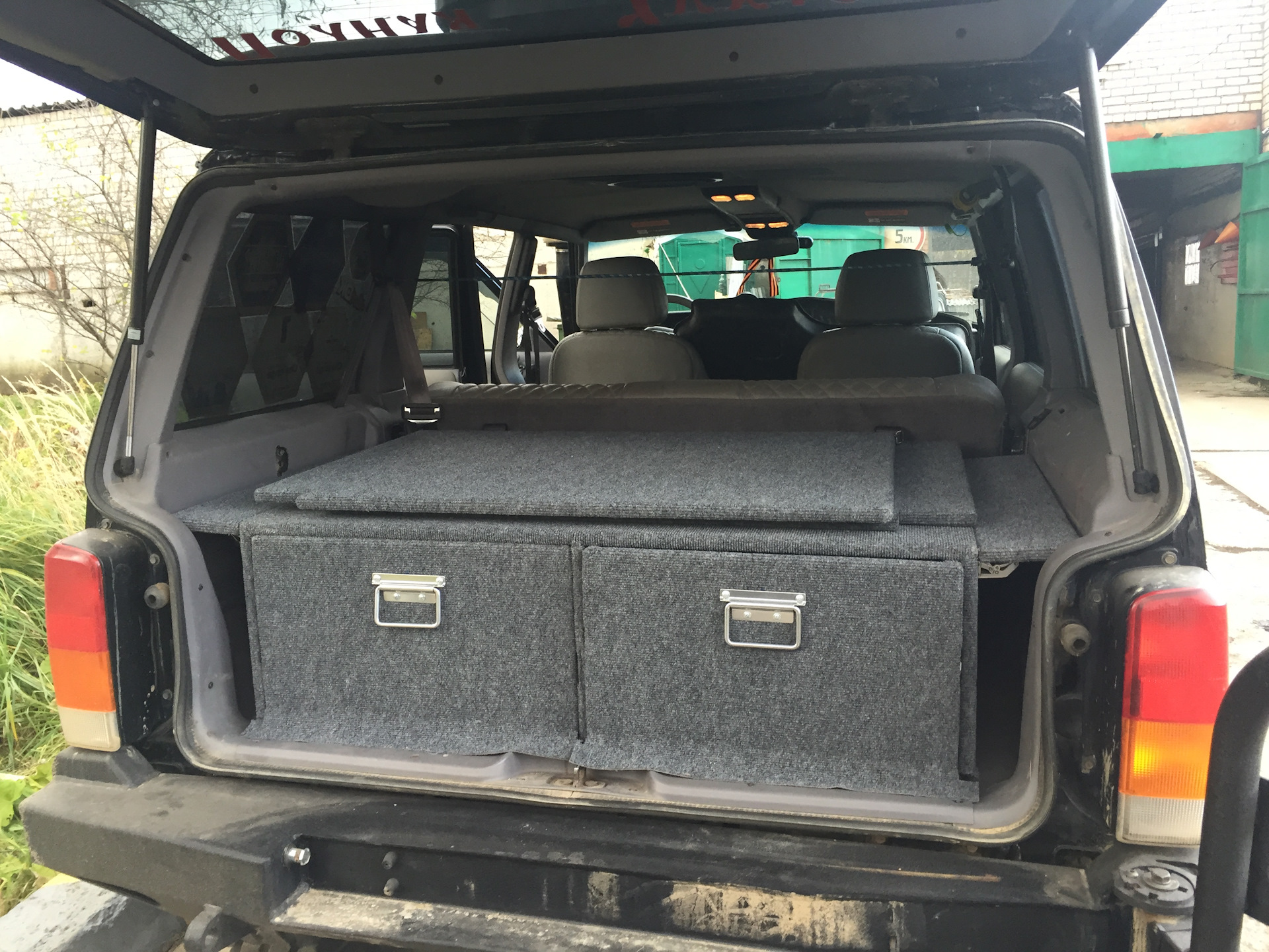 Установка спальника на jeep xj — Jeep Cherokee (XJ), 4 л, 1998 года ...