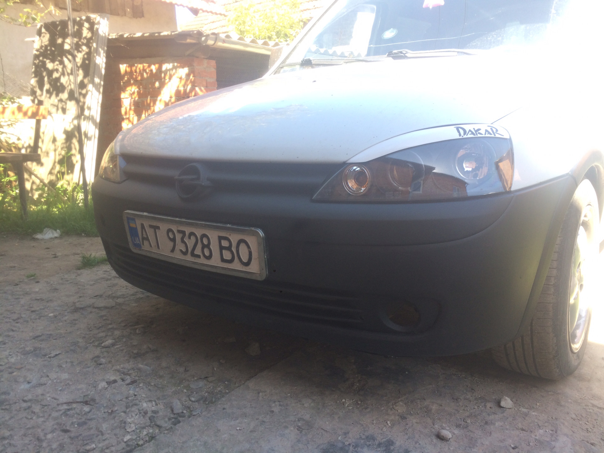 Покраска бампера пластидипом! — Opel Combo C, 1,3 л., 2005 года ...