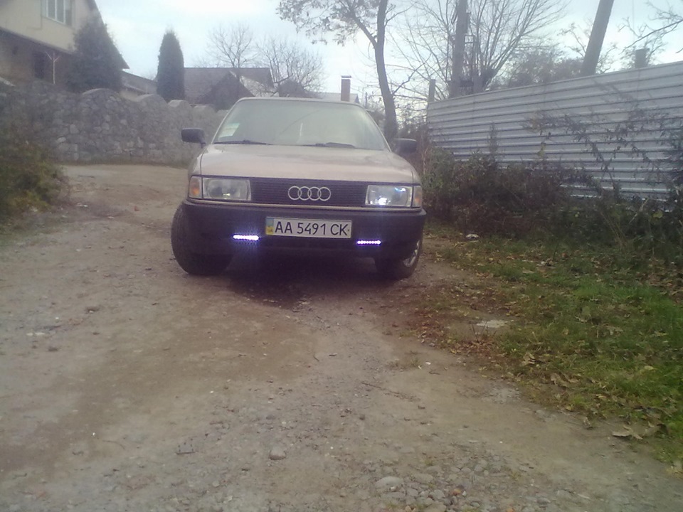 Диоды в в салон, габариты, и установка ходовых огней)) — Audi 80 (B3 ...