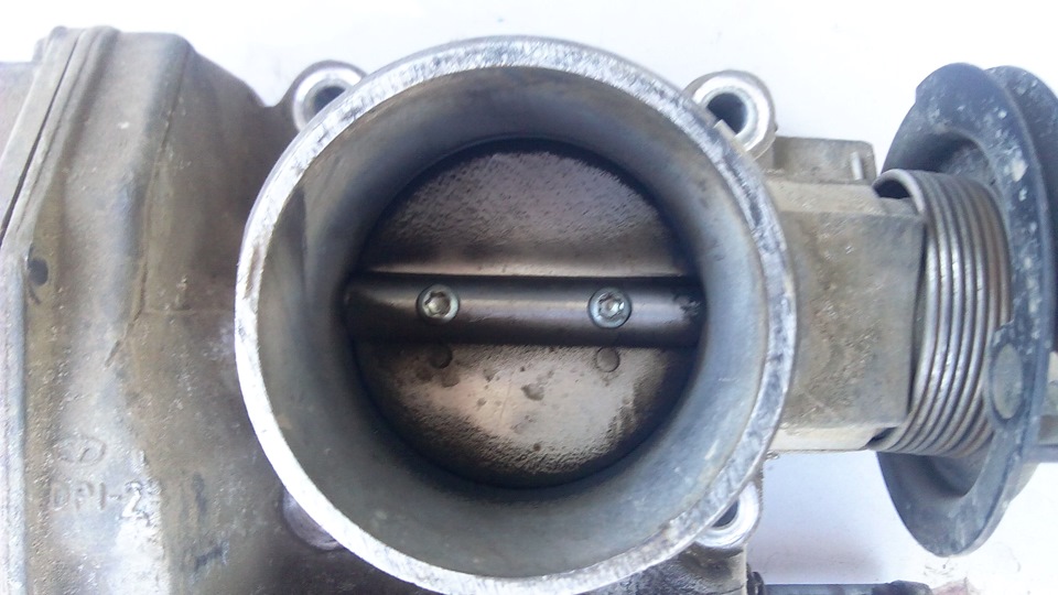 Чистка дроссельной заслонки — Chevrolet Lacetti 5D, 1,4 л, 2007 года ...