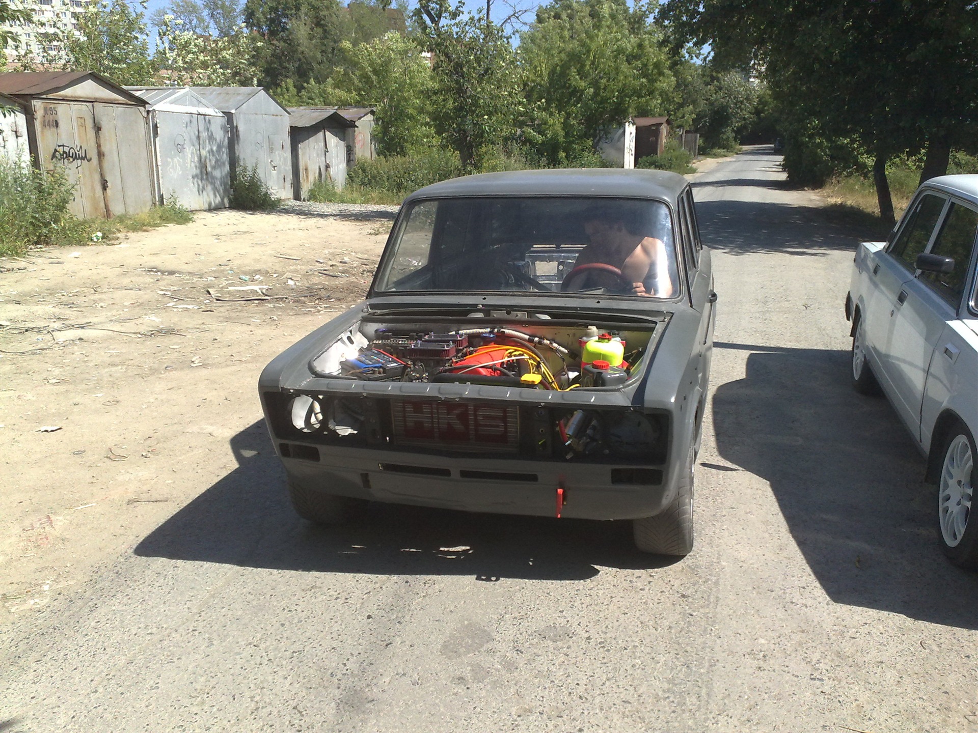 Видео №1. Первый раз выезд из гаража. — Lada 21061, 0,5 л, 1990 года |  тюнинг | DRIVE2