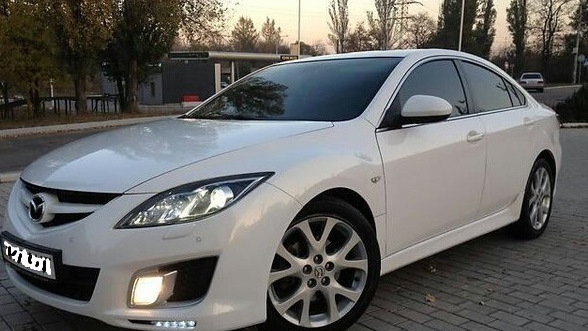 Mazda 6 GH белая