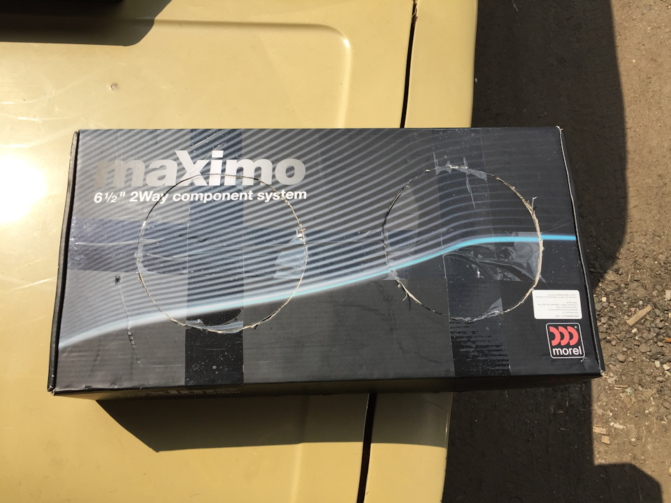 Музыка.Начало. Morel Maximo 6, Alpine PMX-F640, Саб Sony XS-GTR121L ...