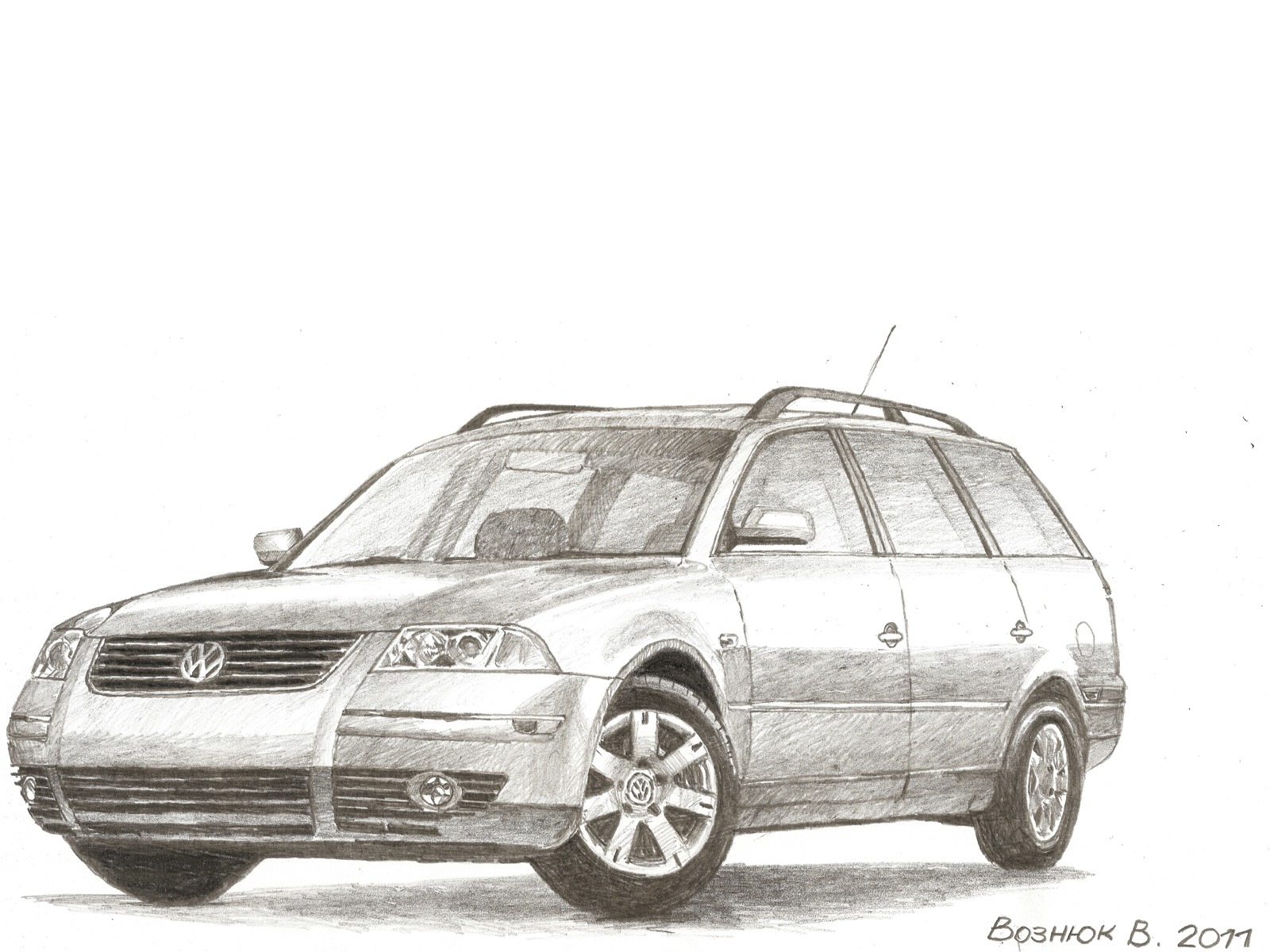 Рисунки Volkswagen — DRIVE2