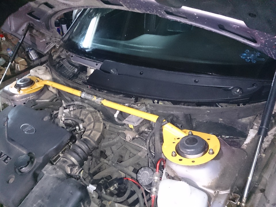 Растяжка, водостоки от приоры, жабо от приоры, поводки шеви нива ...