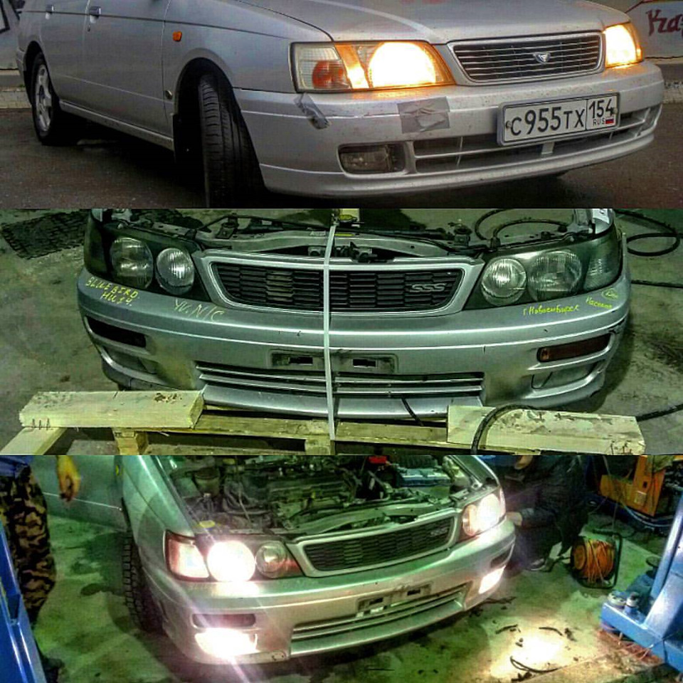 Nosecut — Nissan Bluebird (U14), 1,8 л, 1999 года | стайлинг | DRIVE2