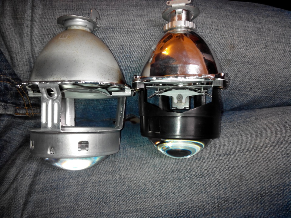 Сравнения родного блока 2,8 и биксенонового 2,5 — Skoda Octavia A5 Mk2