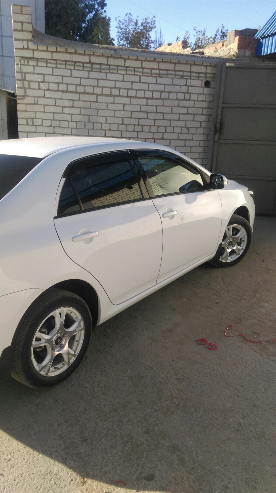 Блог N157 Установка дефлекторов окон. — Toyota Corolla (140/150), 1,6 л ...