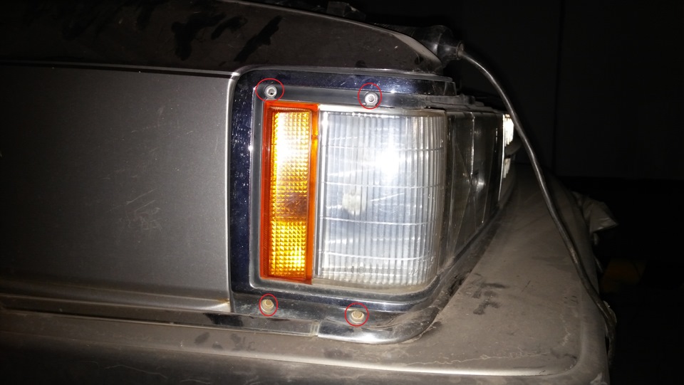 Замена фары GX61 — Toyota Cresta (50-60), 2 л, 1984 года | своими ...