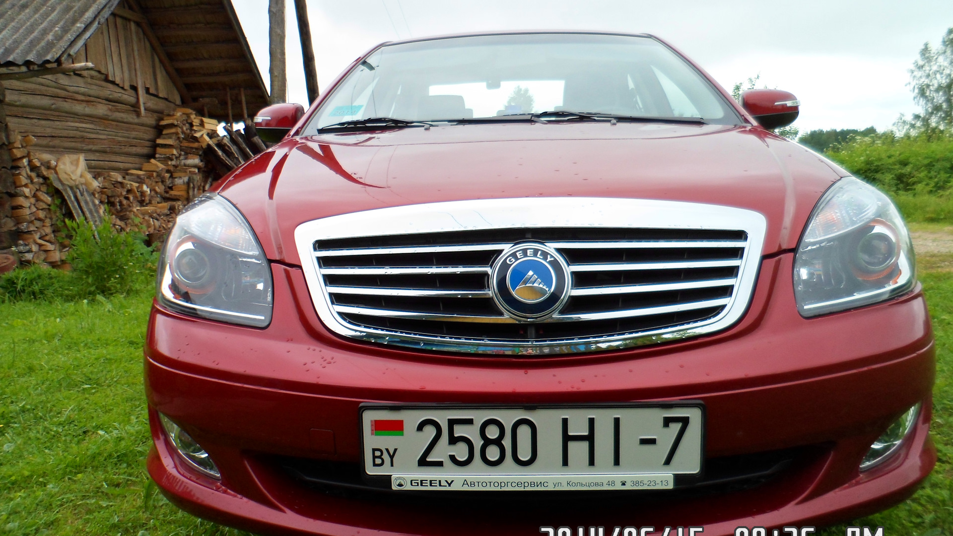 Geely SC7 1.8 бензиновый 2013 | Красный металлик на DRIVE2