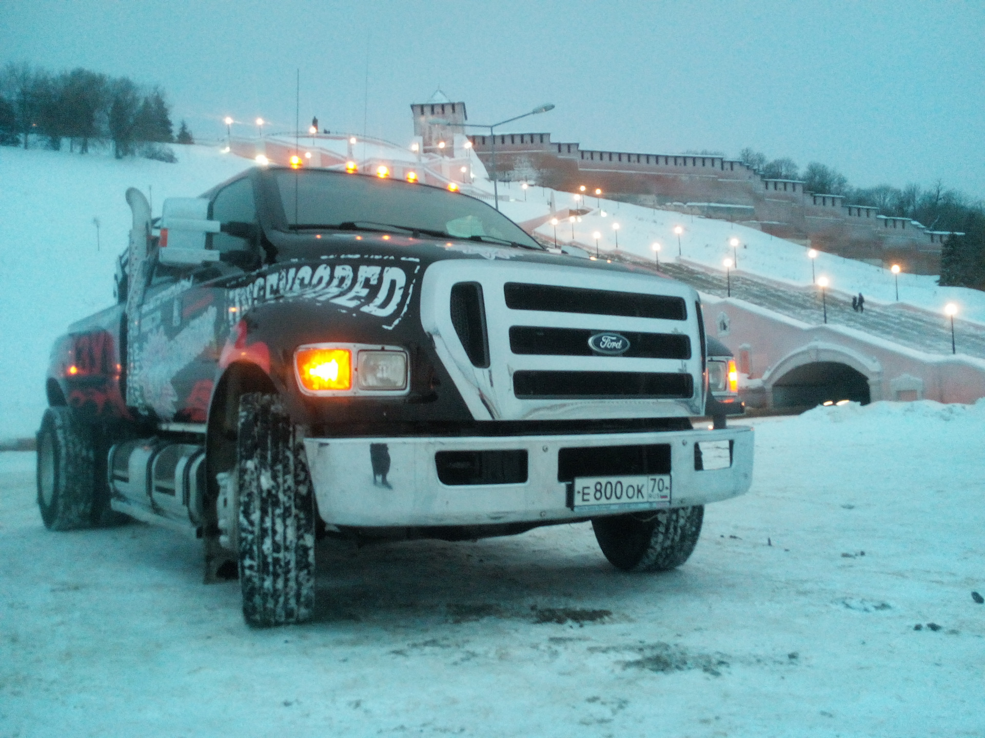Нижний Новгород — это история! Дальше — Казань. — Ford F-Series (12G ...