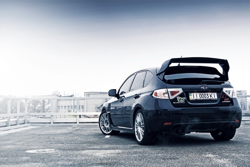 Subaru WRX STI арт