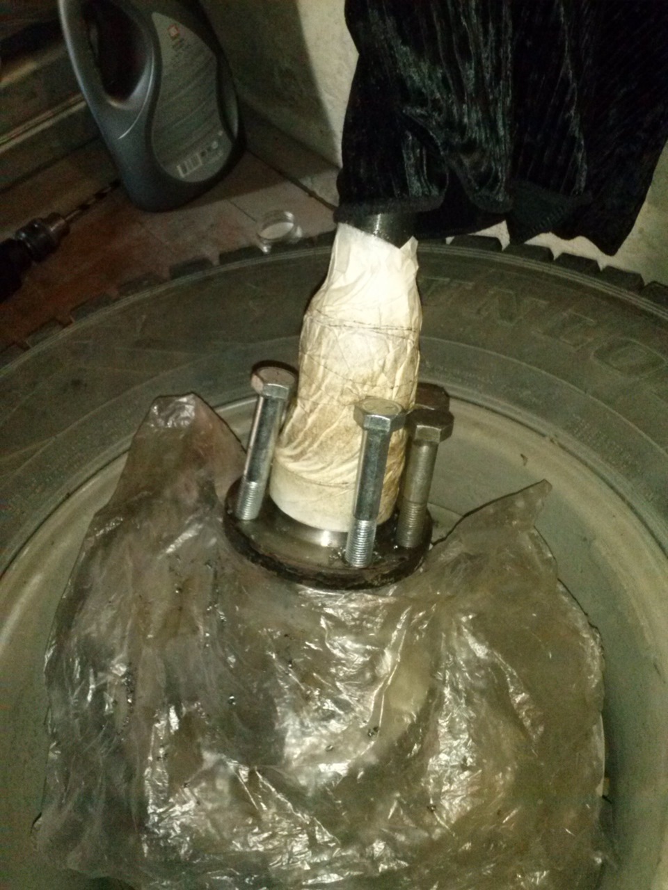 изменение кастора — УАЗ Patriot Sport, 2,7 л, 2010 года | своими руками ...