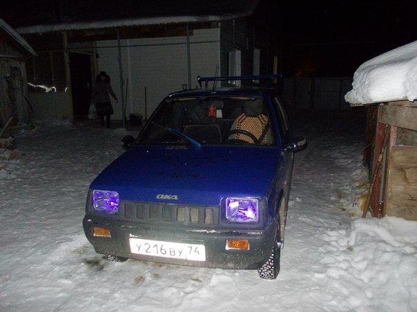 Диодики в габариты — Lada Ока 11113, 2001 года | электроника | DRIVE2