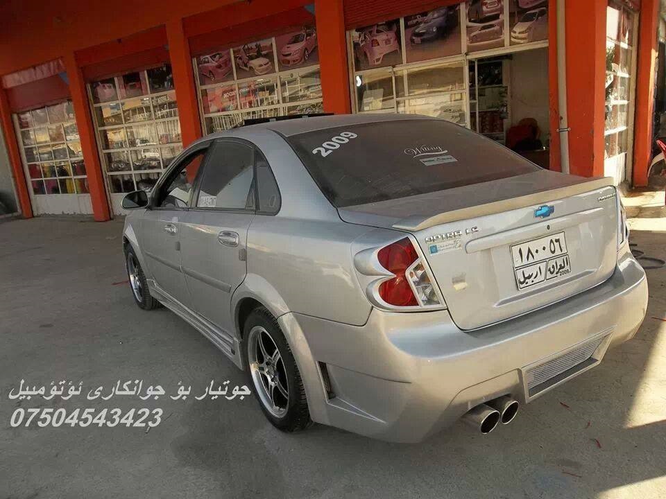 Lacetti Optra 2008 Tuning белая