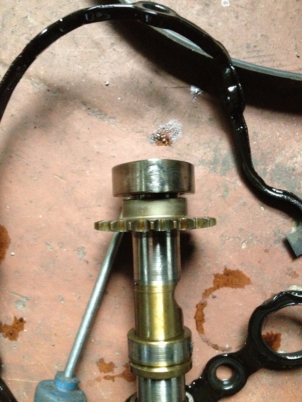 Замена ГРМ, цепи, распредвала, ТНВД — Audi A4 (B7), 2 л, 2007 года ...