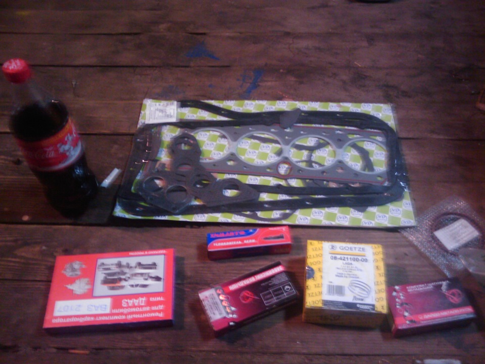 сборка двигателя 2103 — LADA 2101, 1,6 л., 1976 года | своими руками ...