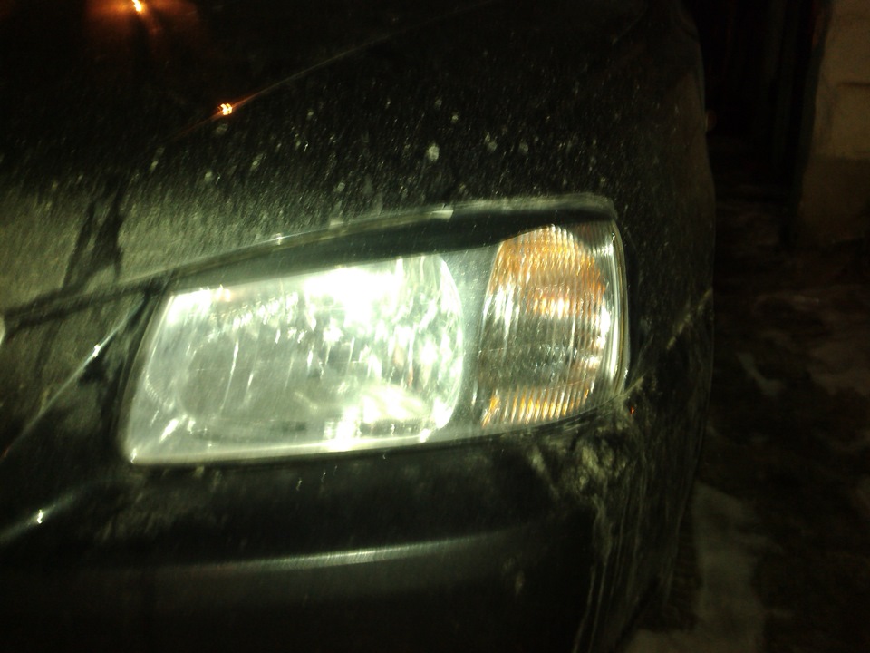реснички — Hyundai Accent (2G), 1,5 л, 2007 года | стайлинг | DRIVE2
