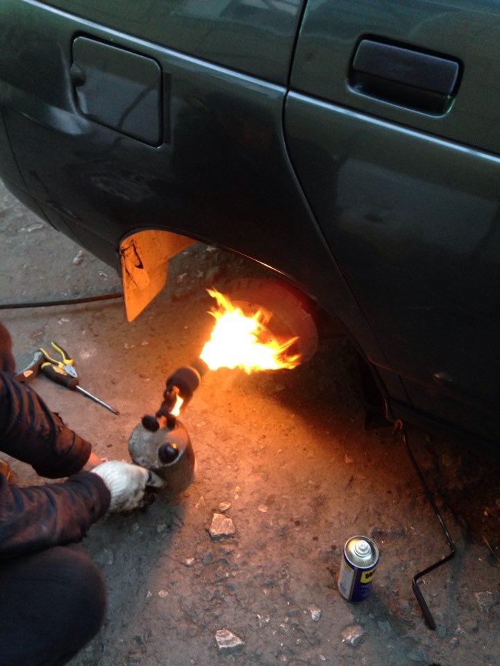 Задние колодки — Lada 21124, 1,6 л, 2006 года | своими руками | DRIVE2