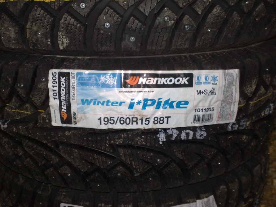 покупка зимних шин Hankook Winter IPike W409 — Lifan Solano, 1,6 л ...