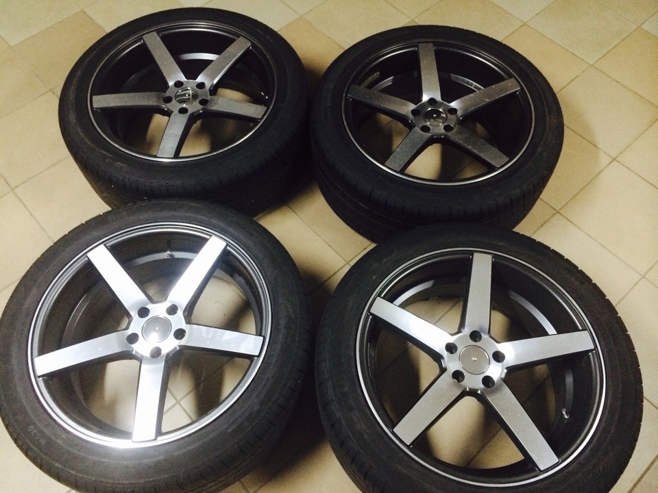Продам диски с резиной 20 радиус реплика Vossen — Honda CR-V (RE), 2 л ...
