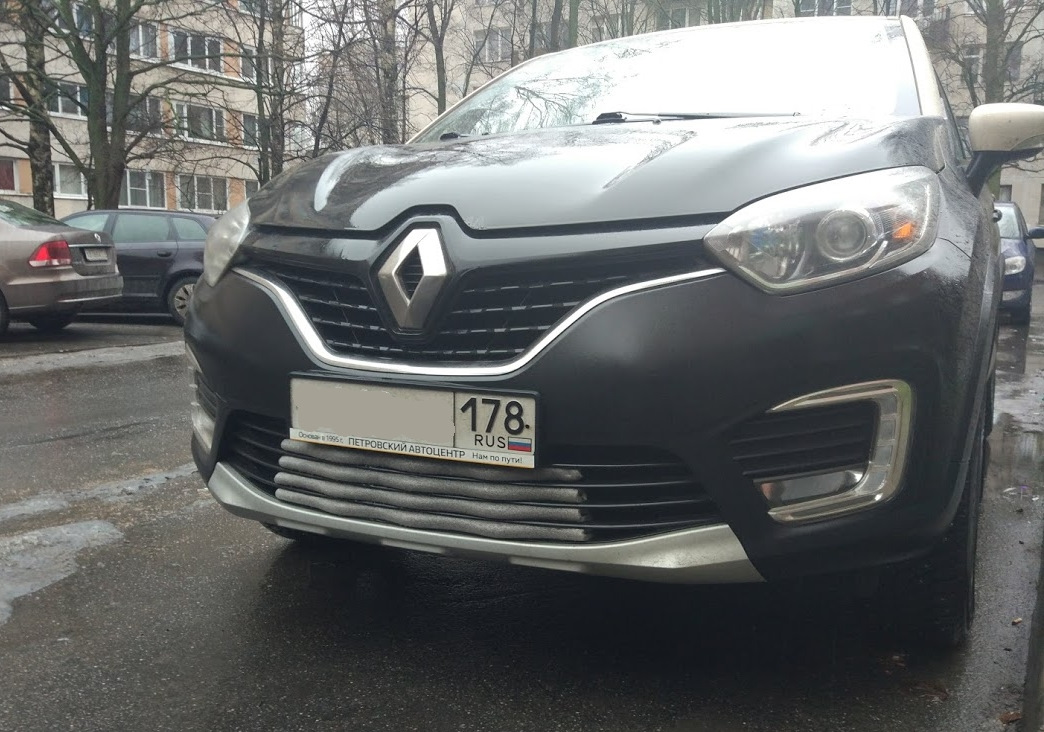 Как снять радиатор рено каптур Слегка прикрыл радиаторы - Renault Kaptur (2016), 2 л, 2017 года аксессуары DRIV