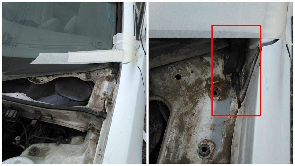 Устранение протечки воды в салон — Mitsubishi Diamante (2G), 2,5 л ...