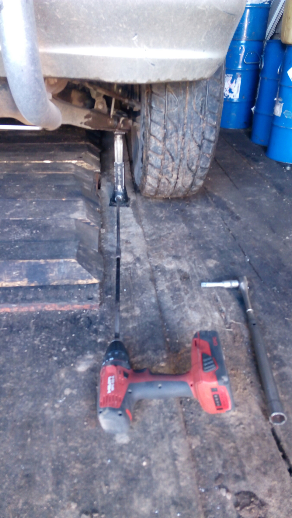 Как пользоваться домкратом. — Isuzu Bighorn (II), 3,1 л, 1996 года ...