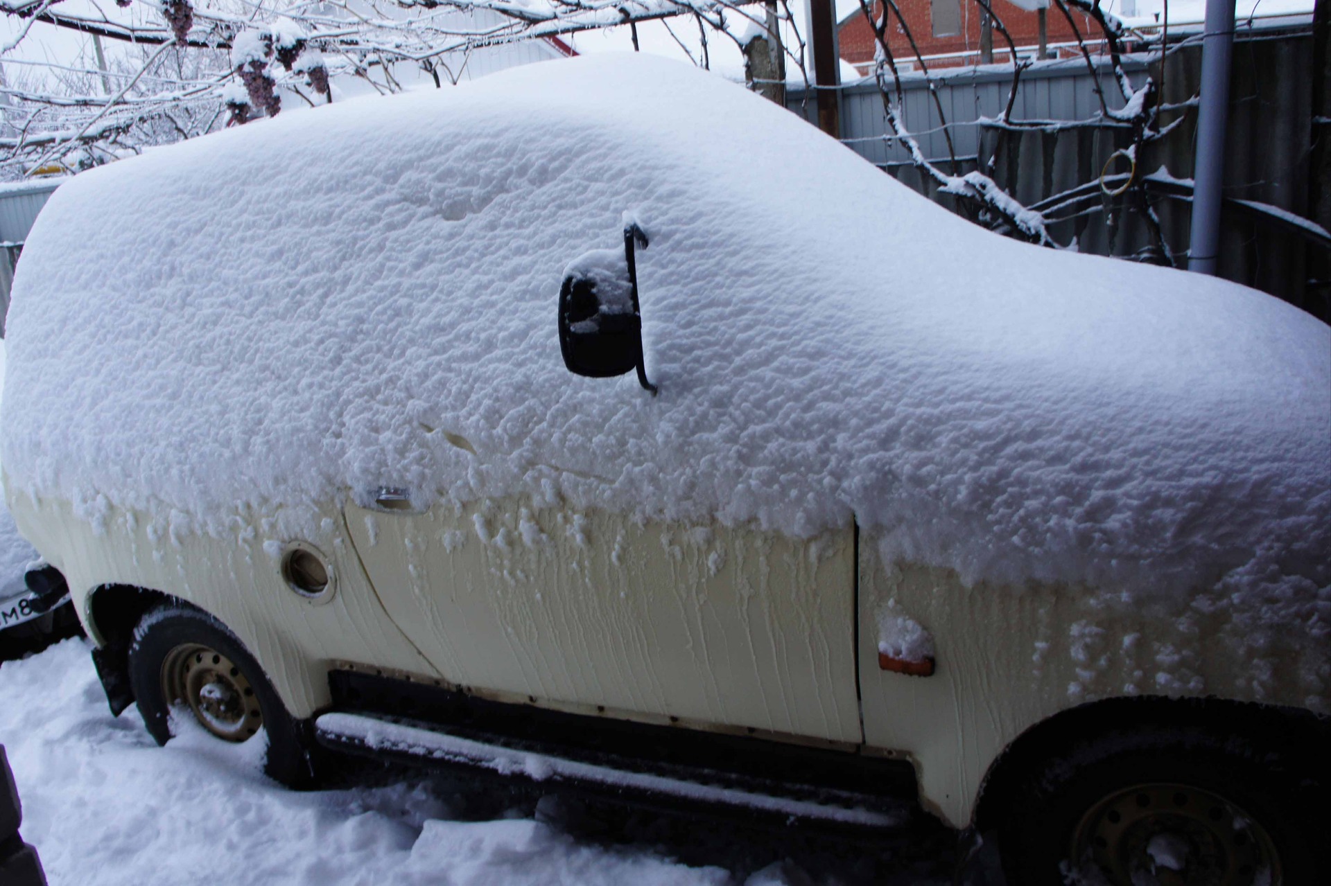 Зима… — АС1913 Ладога, 2,5 л, 1996 года | фотография | DRIVE2