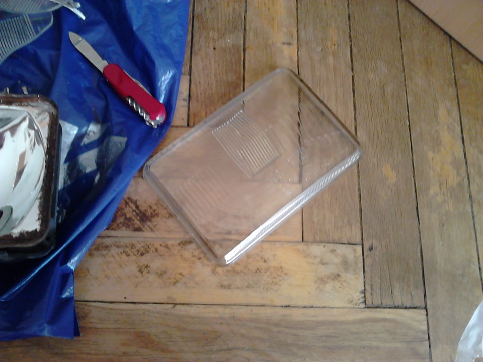 Замена фары и треснутого стекла — СеАЗ 11113 Ока, 0,7 л, 2001 года ...