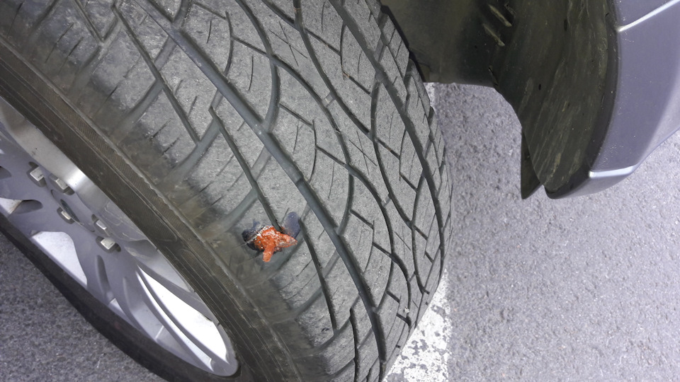 Самостоятельный ремонт проколов — Land Rover Freelander 2, 2,2 л, 2014 ...