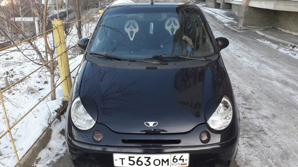 Daewoo Matiz темно синий