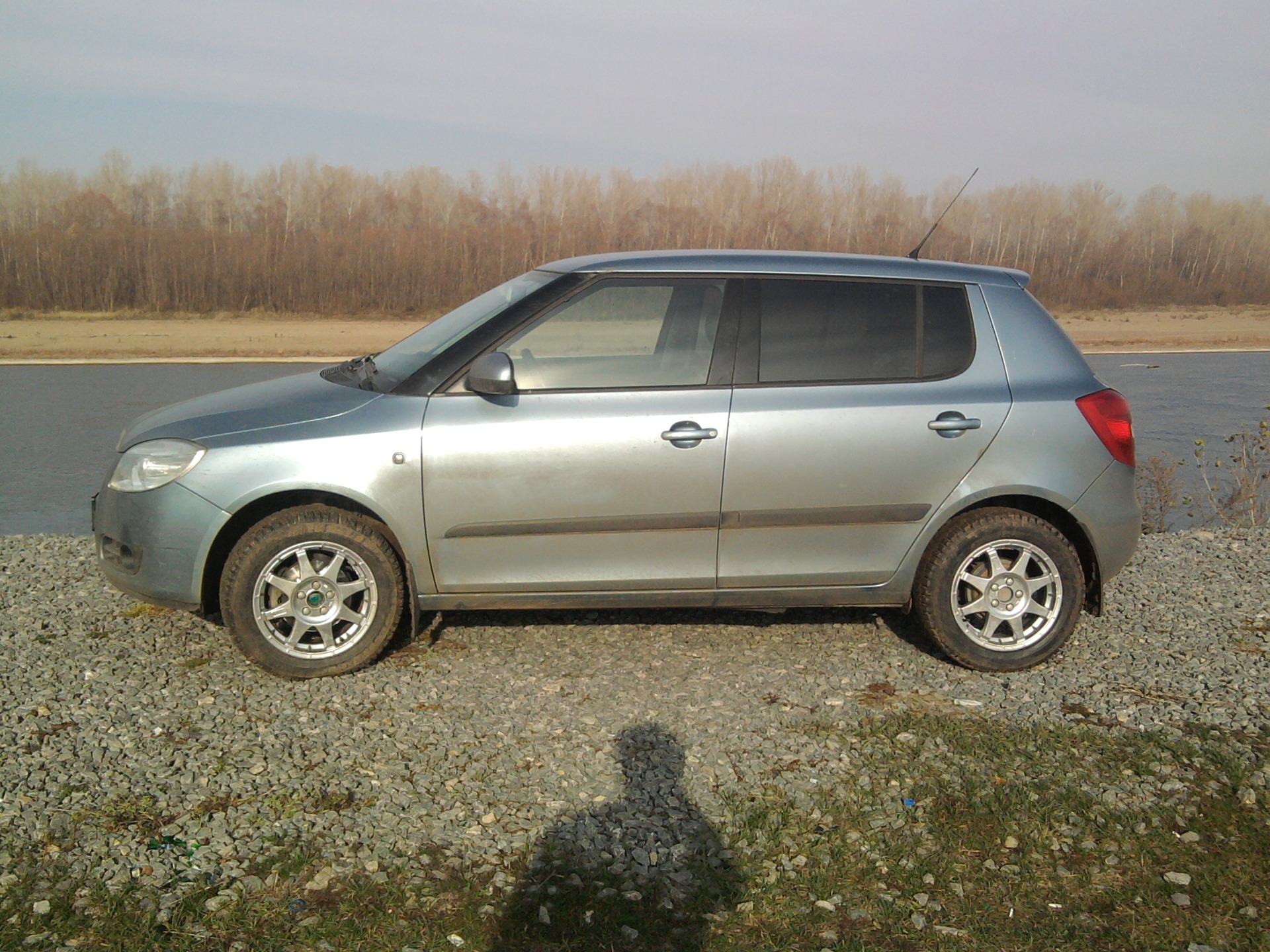 Диски от Субару — Skoda Fabia Mk2, 1,4 л., 2007 года | колёсные диски ...