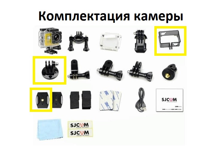 Установка sj4000 в машину