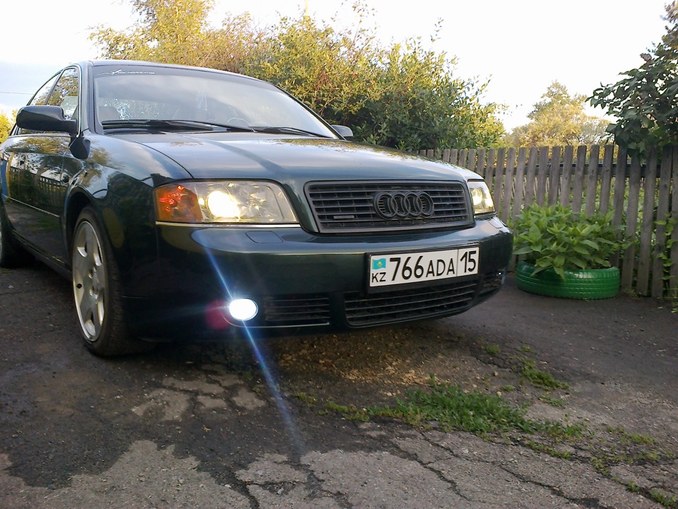 Ксенон в туманочки H7 6000k — Audi A6 (C5), 2,7 л, 2002 года | тюнинг ...