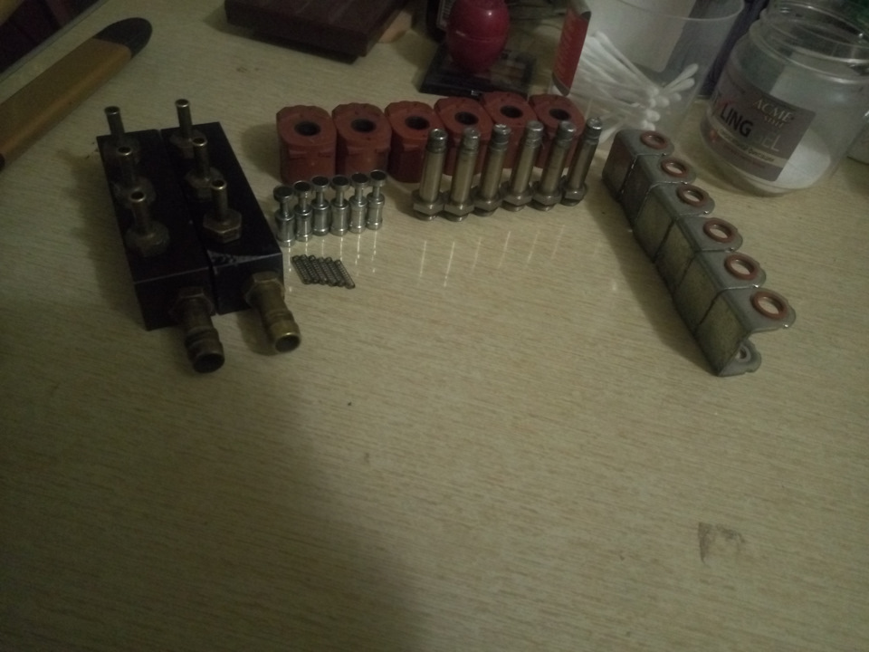 чистка калибровка газовых форсунок ч.2 — Chevrolet Epica, 2,5 л., 2007 ...