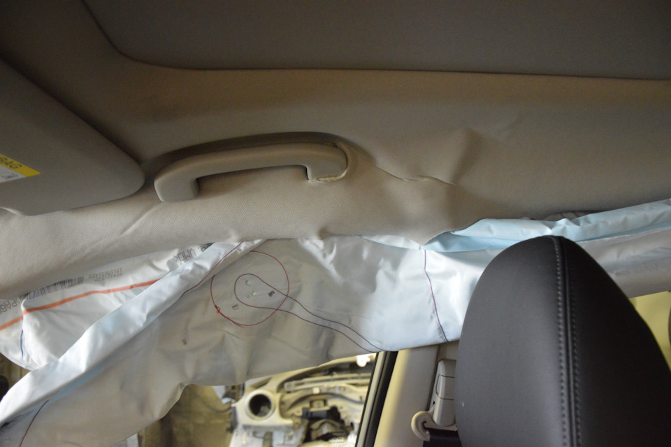 Nissan srs airbag машина с наружи