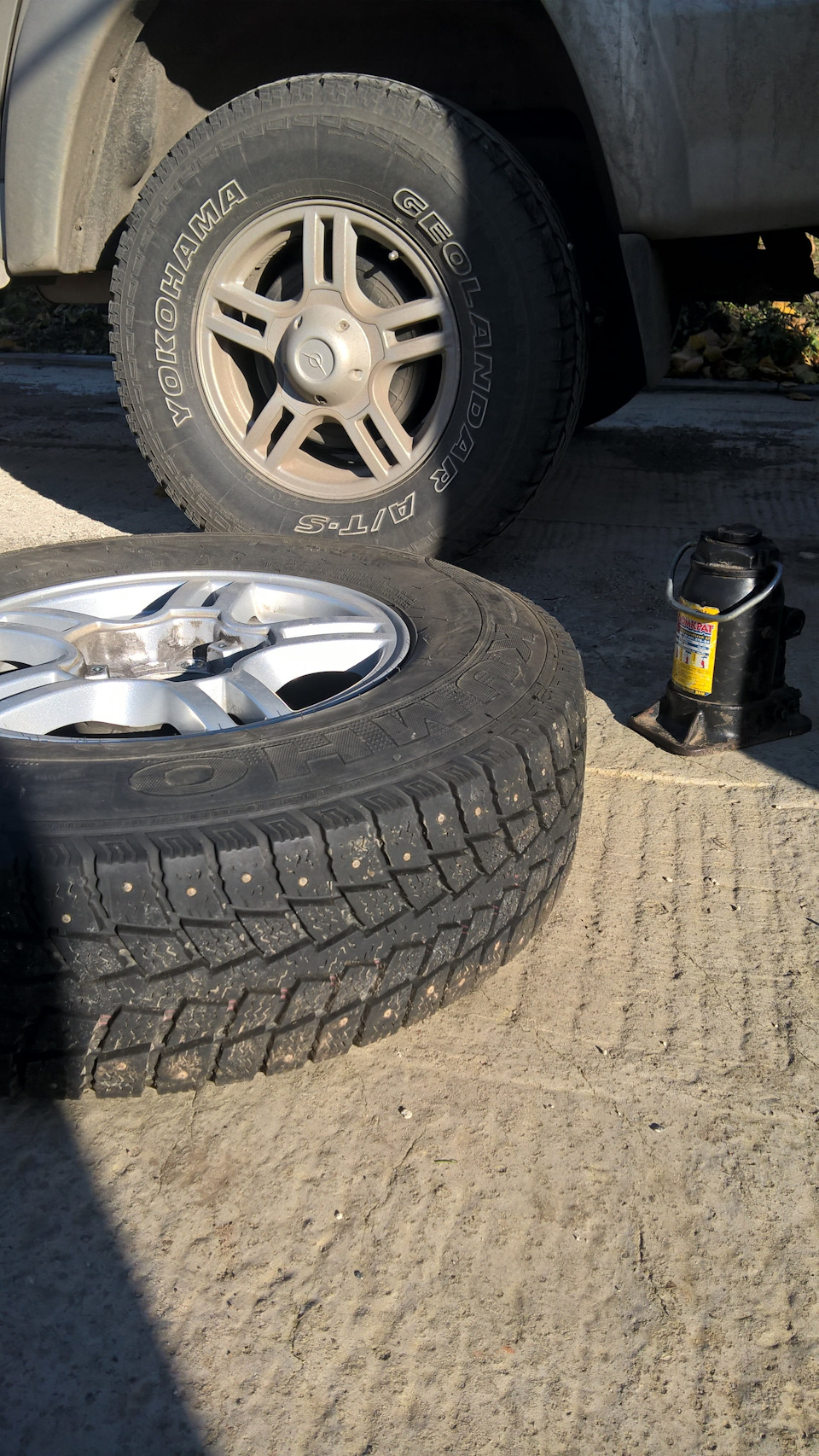 Полезное с приятным! )) или про то, как совмещаем переобувку на зиму с ...