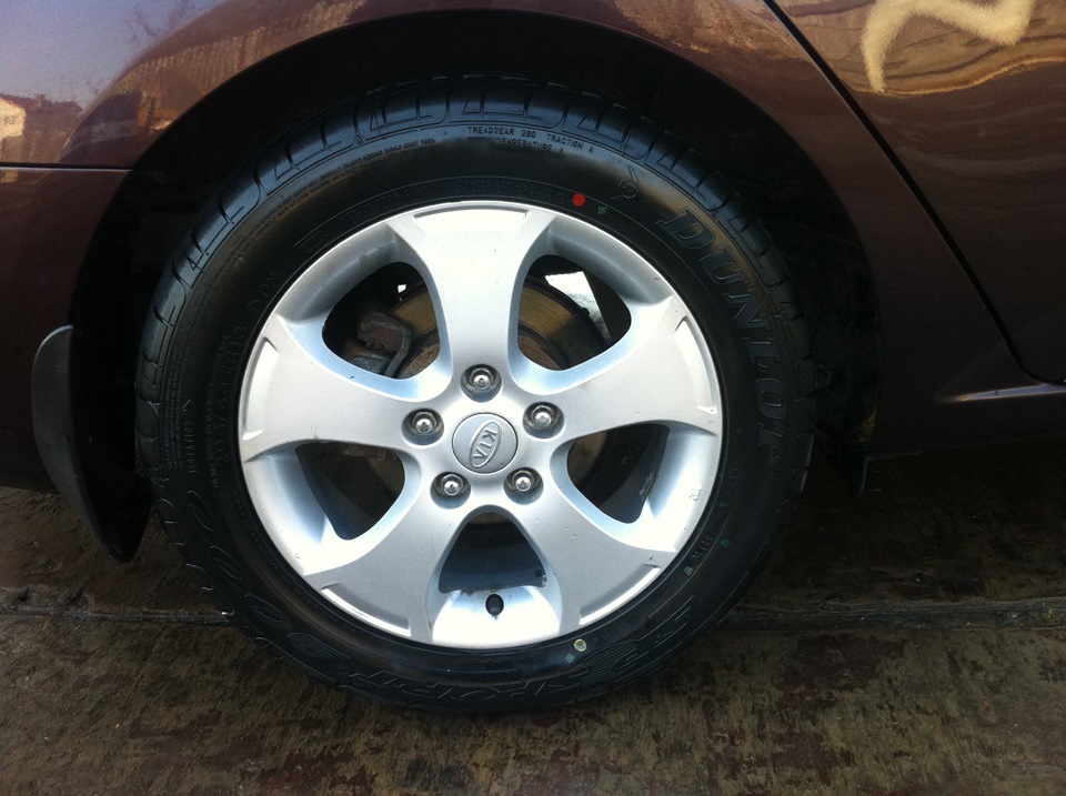 Переобулся — KIA Cerato (2G), 1,6 л, 2010 года | просто так | DRIVE2