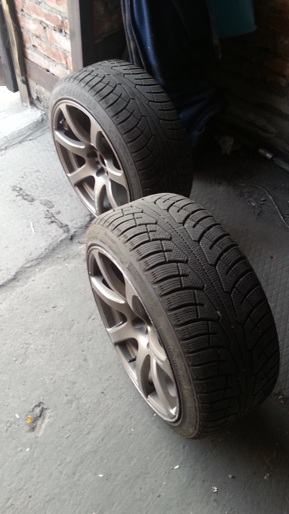 Пришла пора менять резину или Work Emotion XT7 — Toyota Mark II (110 ...