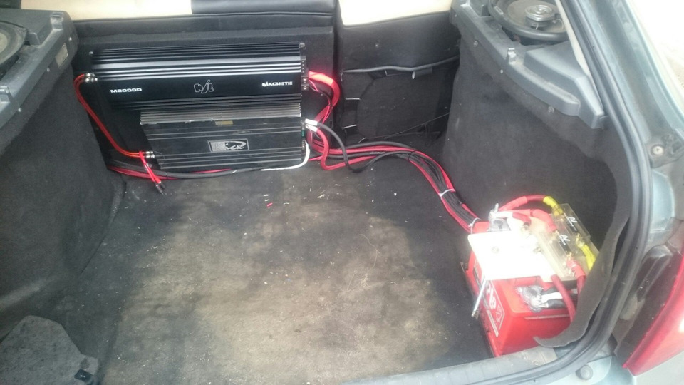 Силовая проводка. Автозвук часть 3.2 — Lada Приора хэтчбек, 1,6 л, 2010 ...