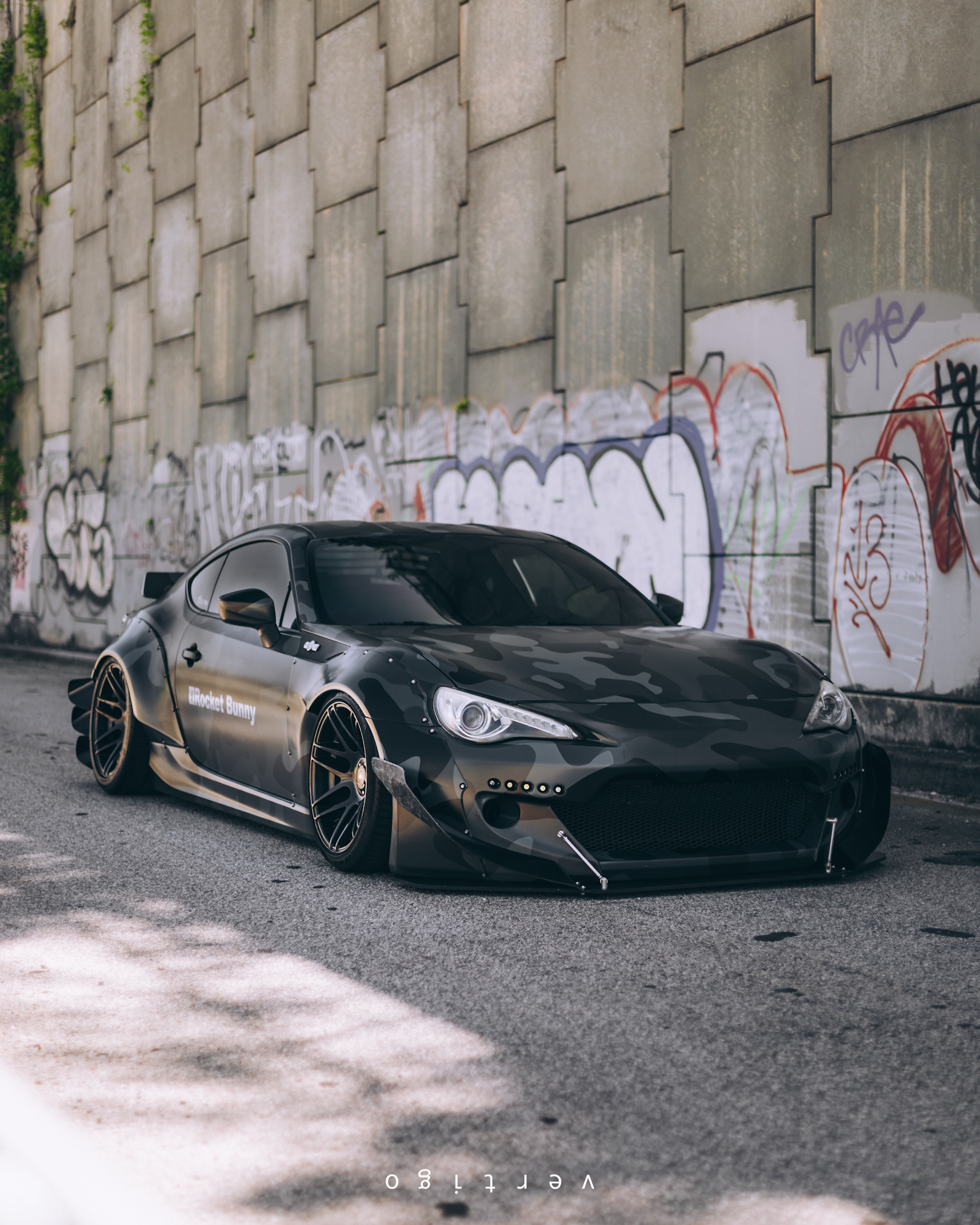 Toyota gt86 Rocket Bunny в дрифт