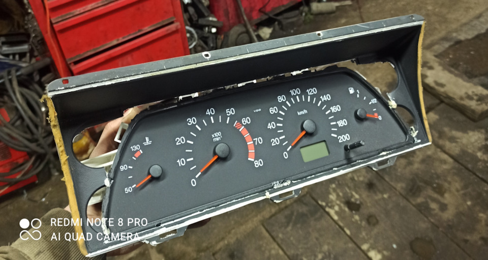 Панель приборов от 2112. Часть 1 — Lada 210740, 1,6 л, 2008 года ...